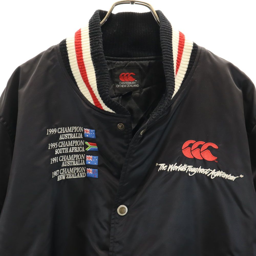 カンタベリー スタジャン XL ブラック CANTERBURY OF NEW ZEALAND 中綿