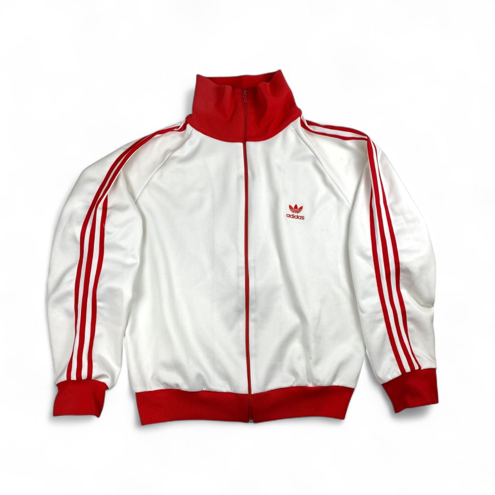 80s VINTAGE】 adidas アディダス 3STRIPE トラックジャケット 