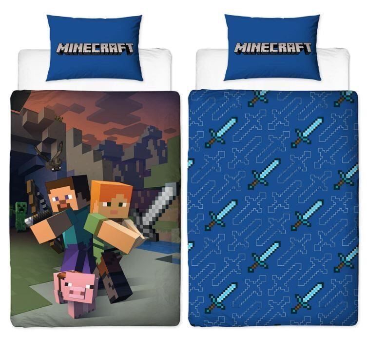 マインクラフト シングル ベッドカバー シーツ 布団カバー & 枕 マインクラフト シングル ベッドカバー シーツ 布団カバー & 枕