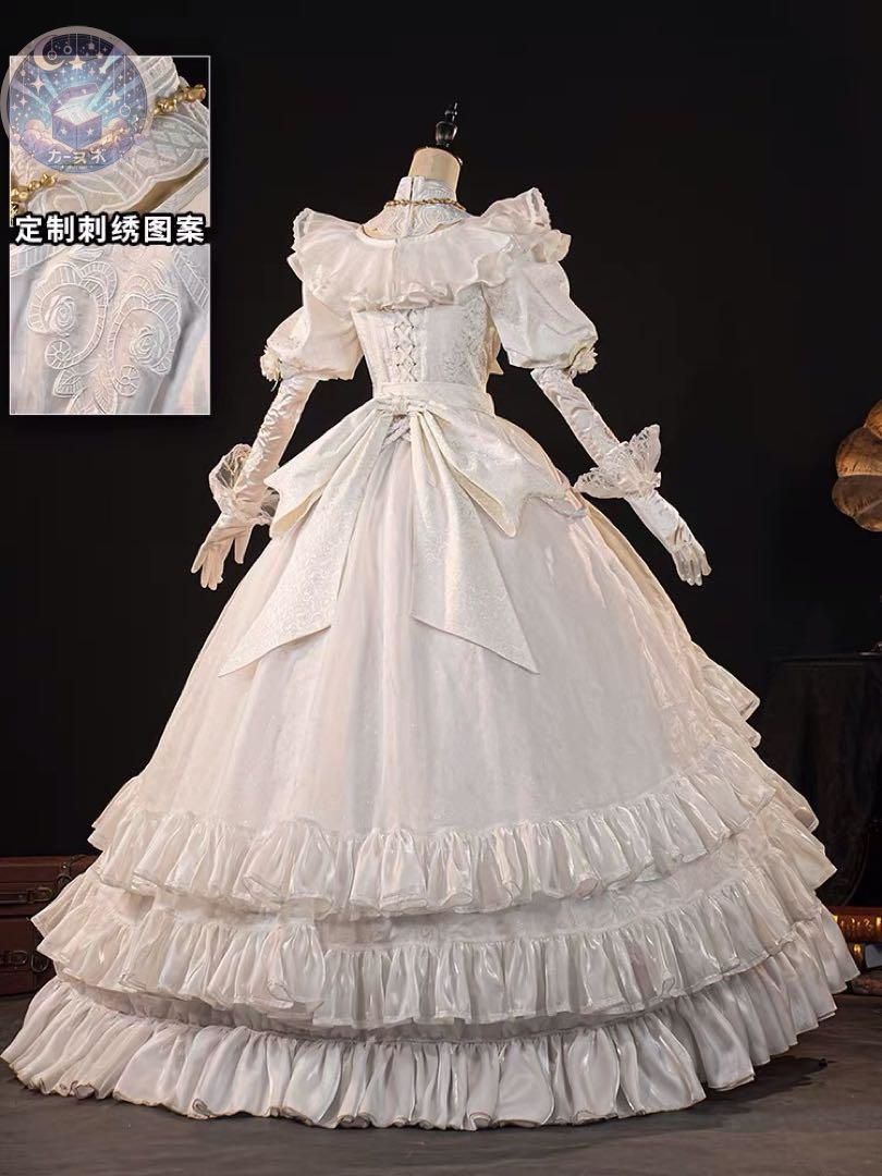 ♥ 第五人格 血の女王 約束された日 花嫁マリー コスプレ衣装 ウィッグ 道具追加可 コスチューム ハロウィン仮装 イベント衣装 コスプレセット 高品質コスプレ 再現度高め