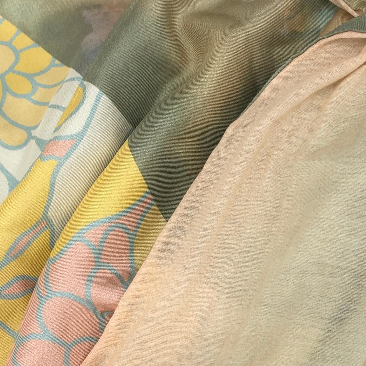 Pierre-Louis Mascia ピエールルイマシア ストール フラワー/レース柄