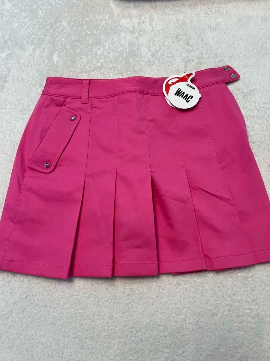 武大連 新品 WAAC ピンク ゴルフ スカート WAAC｜ワックの通販 - ZOZOTOWN