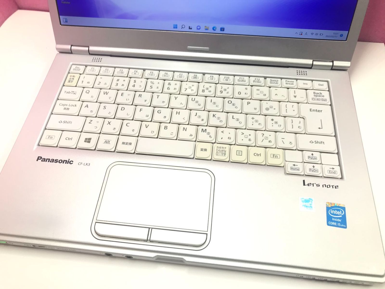 YNC036#ACアダプター付き 人気レッツノートCF-LX3GDMCSワイド14.0型