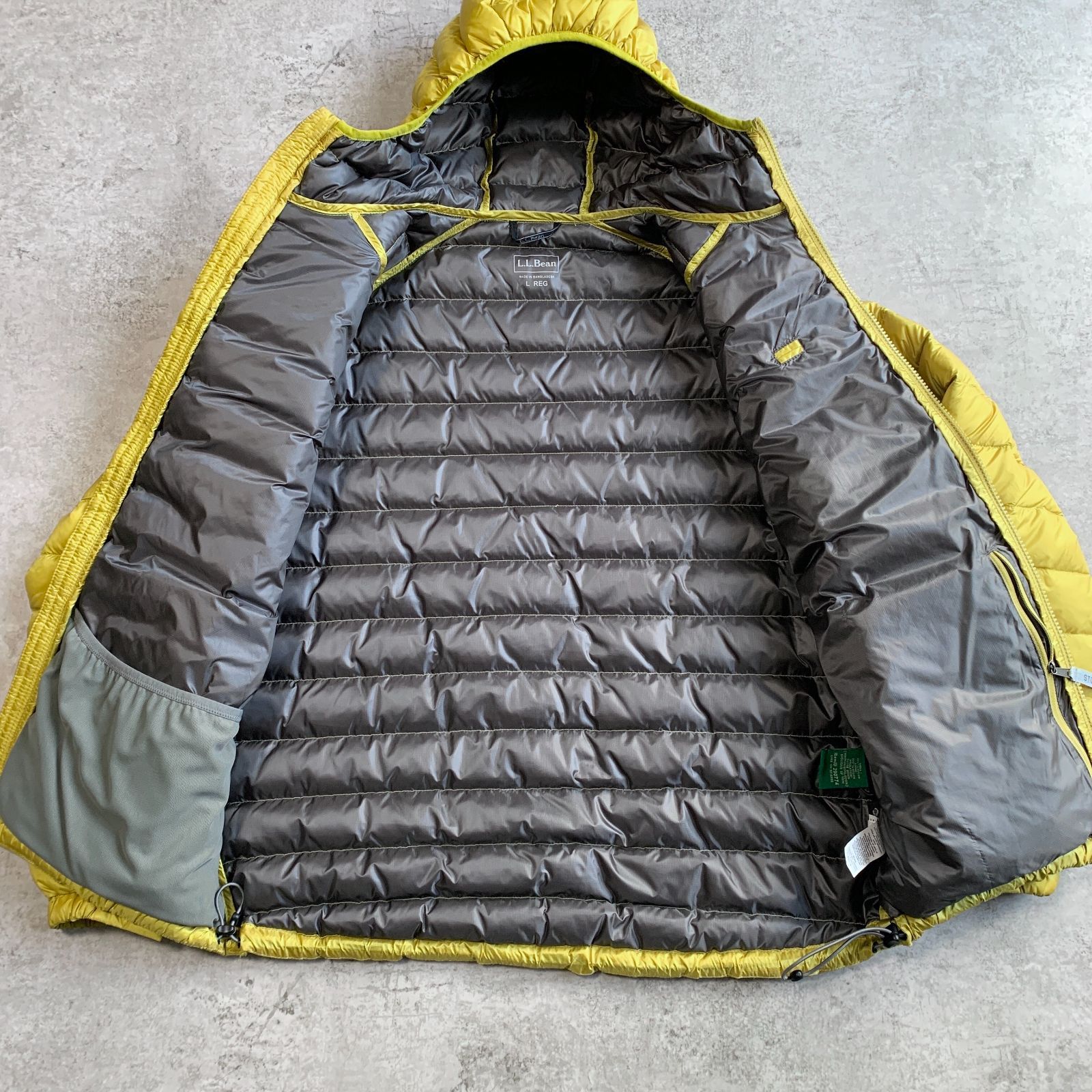 L.L.Bean Ultralight 850 Down Hooded Jacket ”PERTEX QUANTUM 