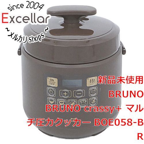 bn:8] BRUNO 電気圧力鍋 crassy+ マルチ圧力クッカー BOE058-BR