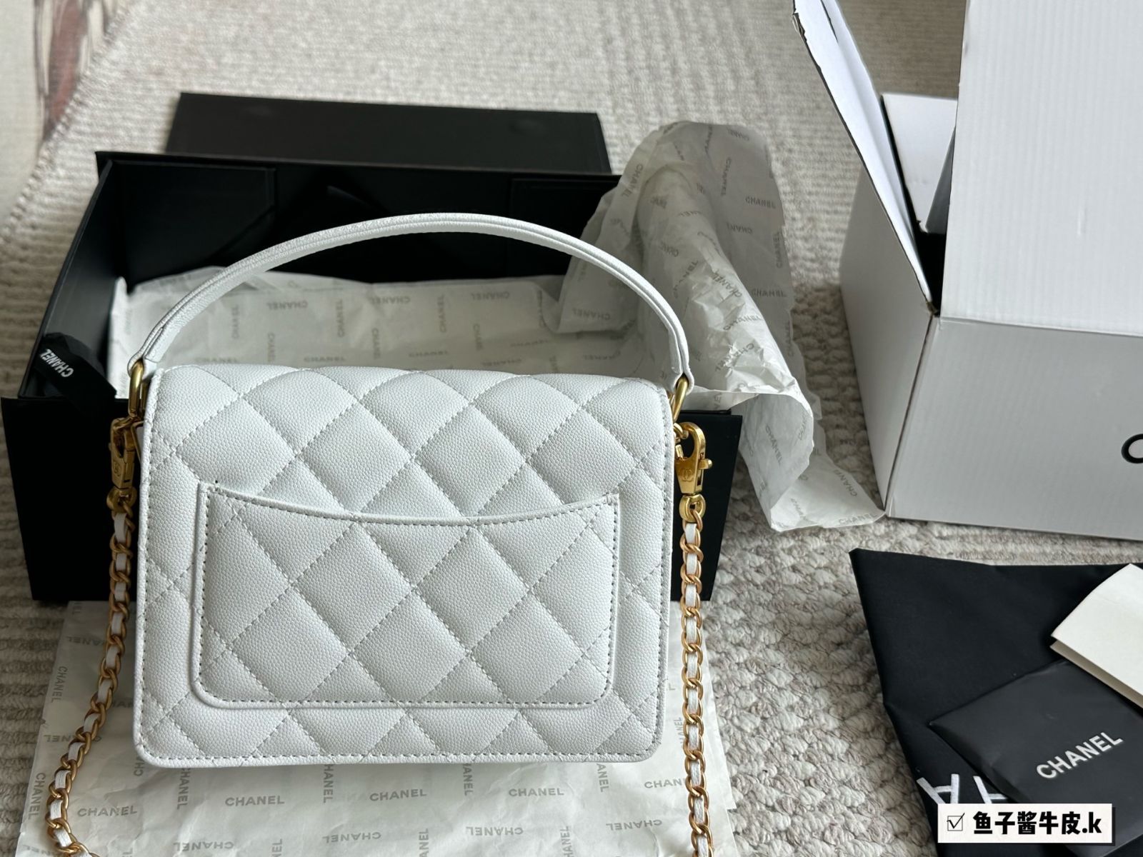 美品【CHANEL】キャビアレザー ルボーイ フラップ バック AS2222 B04424 94305】 CHANEL シャネル バッグ コピー 20新作