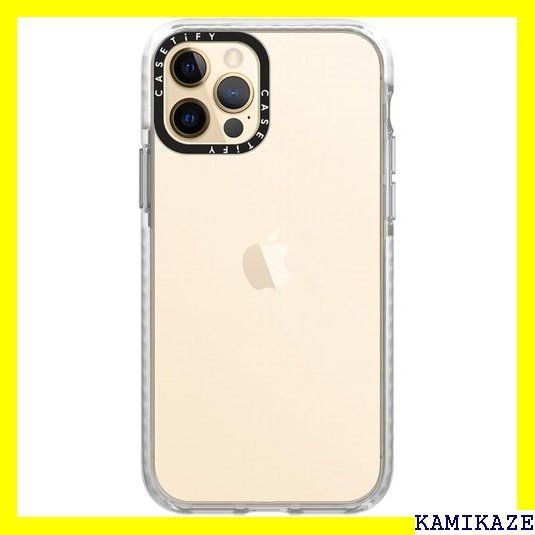 ☆送料無料 CASETiFY インパクトケース iPhone 12 Pro - クリア