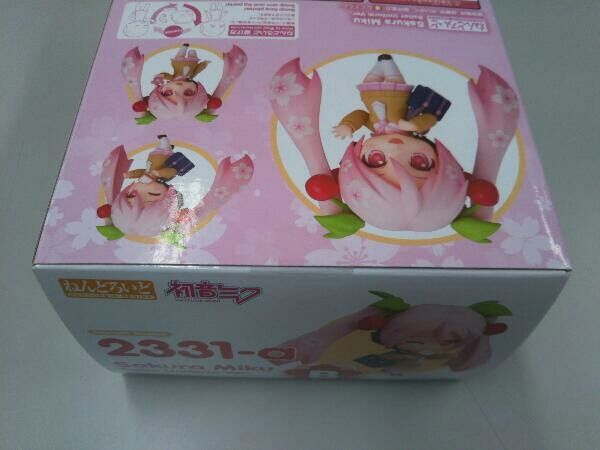 【中古】未開)B賞 ねんどろいど 桜ミク セーラー服Ver. フィギュア ｢グッスマくじ 桜ミク&quot;2024&quot;｣[18][240018383028] ラスト賞 ねんどろいど 2331ーb 初音ミク 桜ミク セーラー服Ver