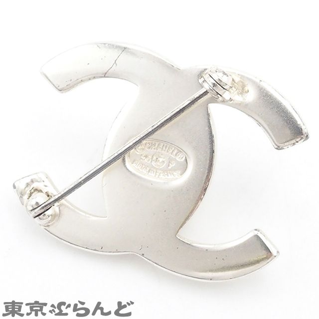 シャネル CHANEL ココマーク ブローチ 96P シルバー メタル