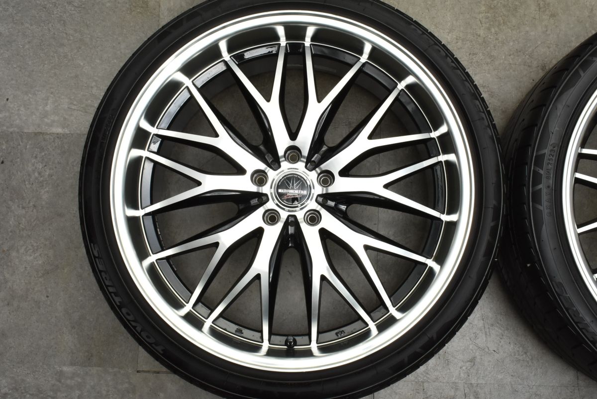 程度良好品】ロクサーニ マルチフォルケッタ 21in 9J +38 PCD114.3 トーヨー プロクセス FD1 245/35R21 アルファード  ヴェルファイア - メルカリ