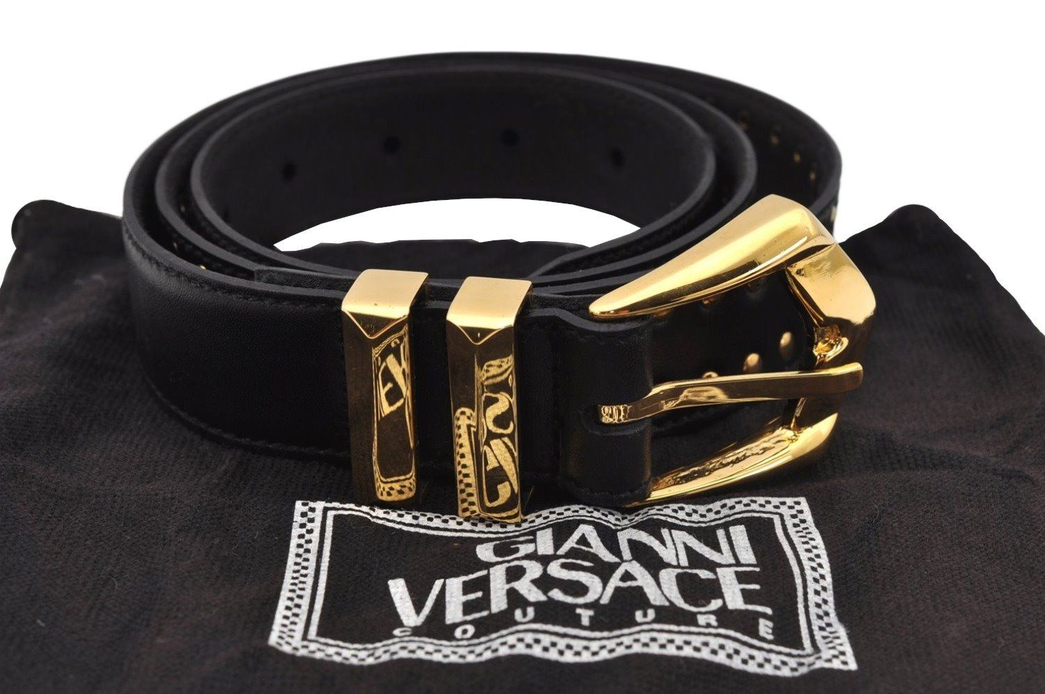 魅力的な Gianni Versace ジャンニ・ヴェルサーチ ベルト - メルカリ 小物