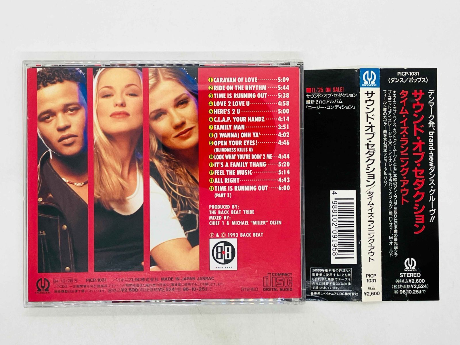 CD SOUND OF SEDUCTION TIME IS RUNNING OUT / サウンド・オブ
