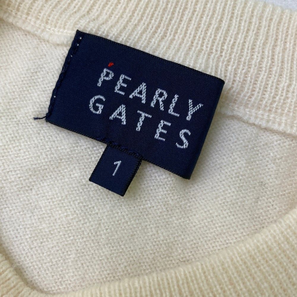 サイズ：1 PEARLY GATES パーリーゲイツ ウール ニットセーター