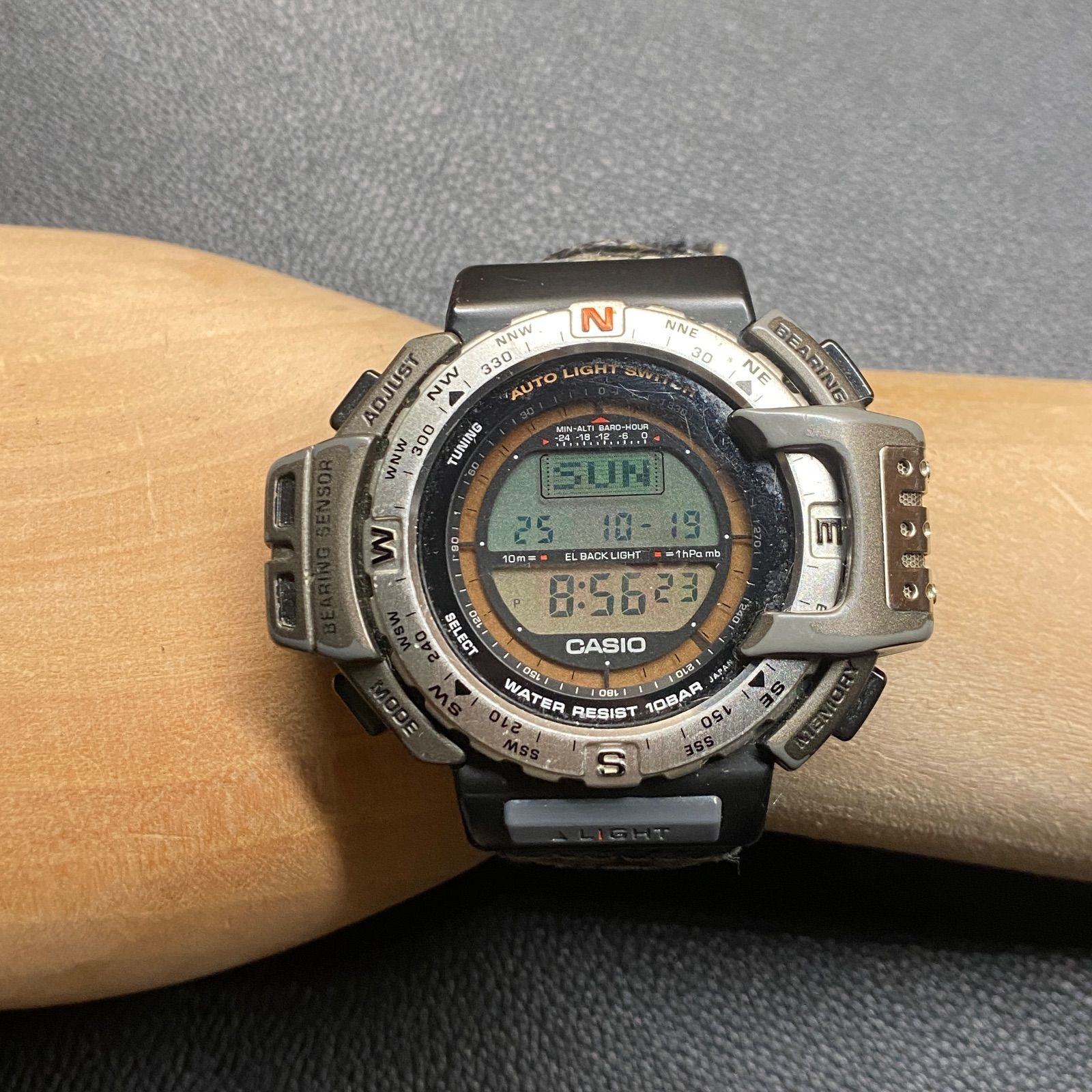 カシオ CASIO PROTRCK PRT-40 WWF プロトレック worldwildlife デジタル 登山 アウトドア メンズ パンダ 腕時計