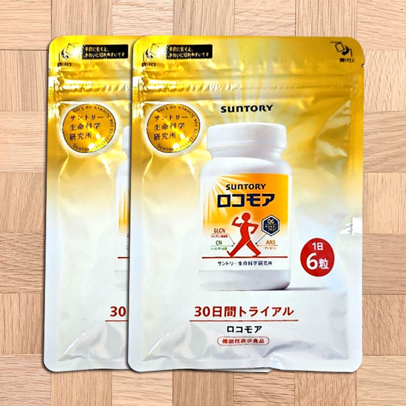 サントリー - サントリー ロコモア 30日分 180粒 × 2袋 セット サントリー ロコモア 180粒 30日分 2袋 - メルカリ