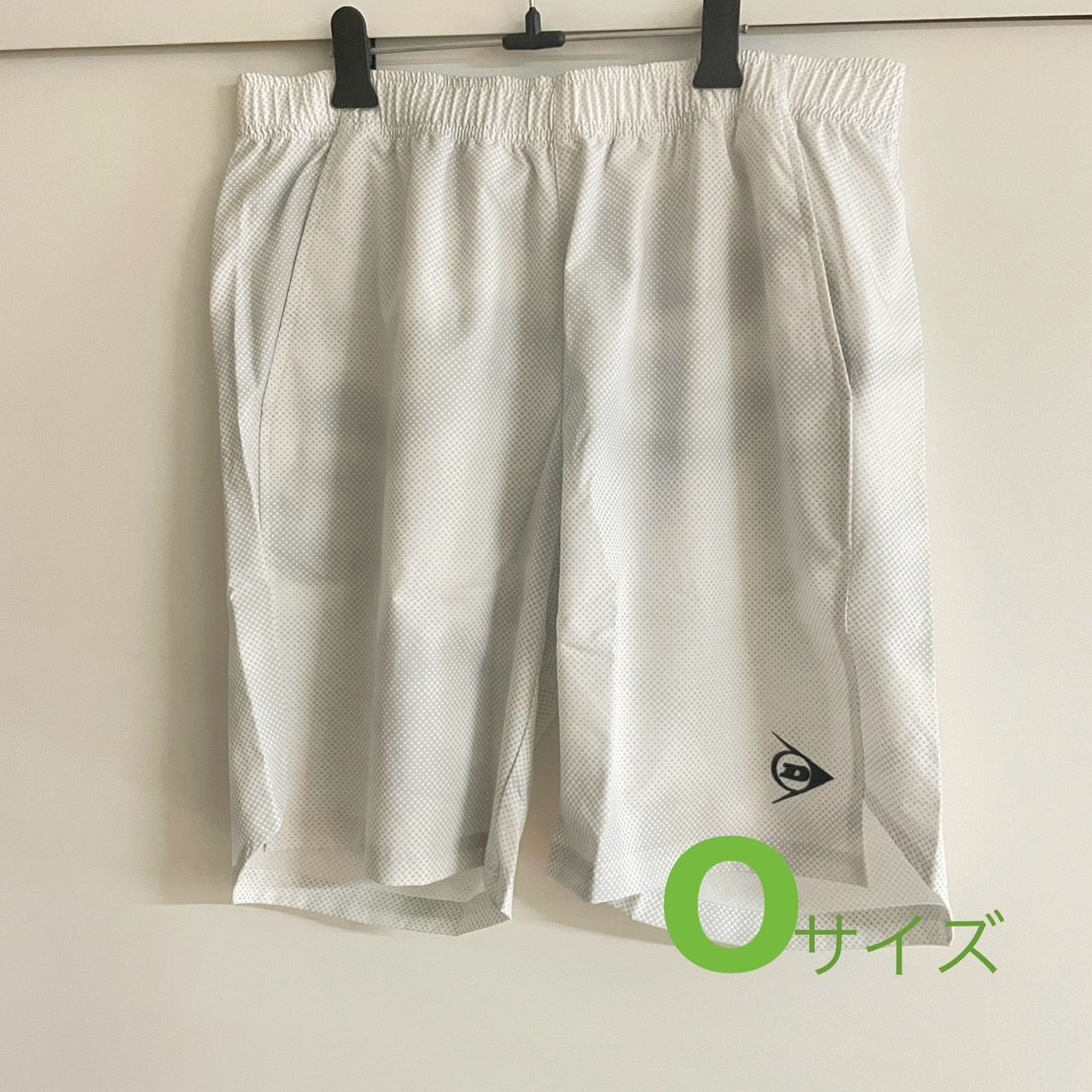 【新品・未使用】定価の50％OFF！！ダンロップ DUNLOP ユニセックス ゲームショーツ   DAS-2480（ホワイト）テニスウェア【メール便発送】