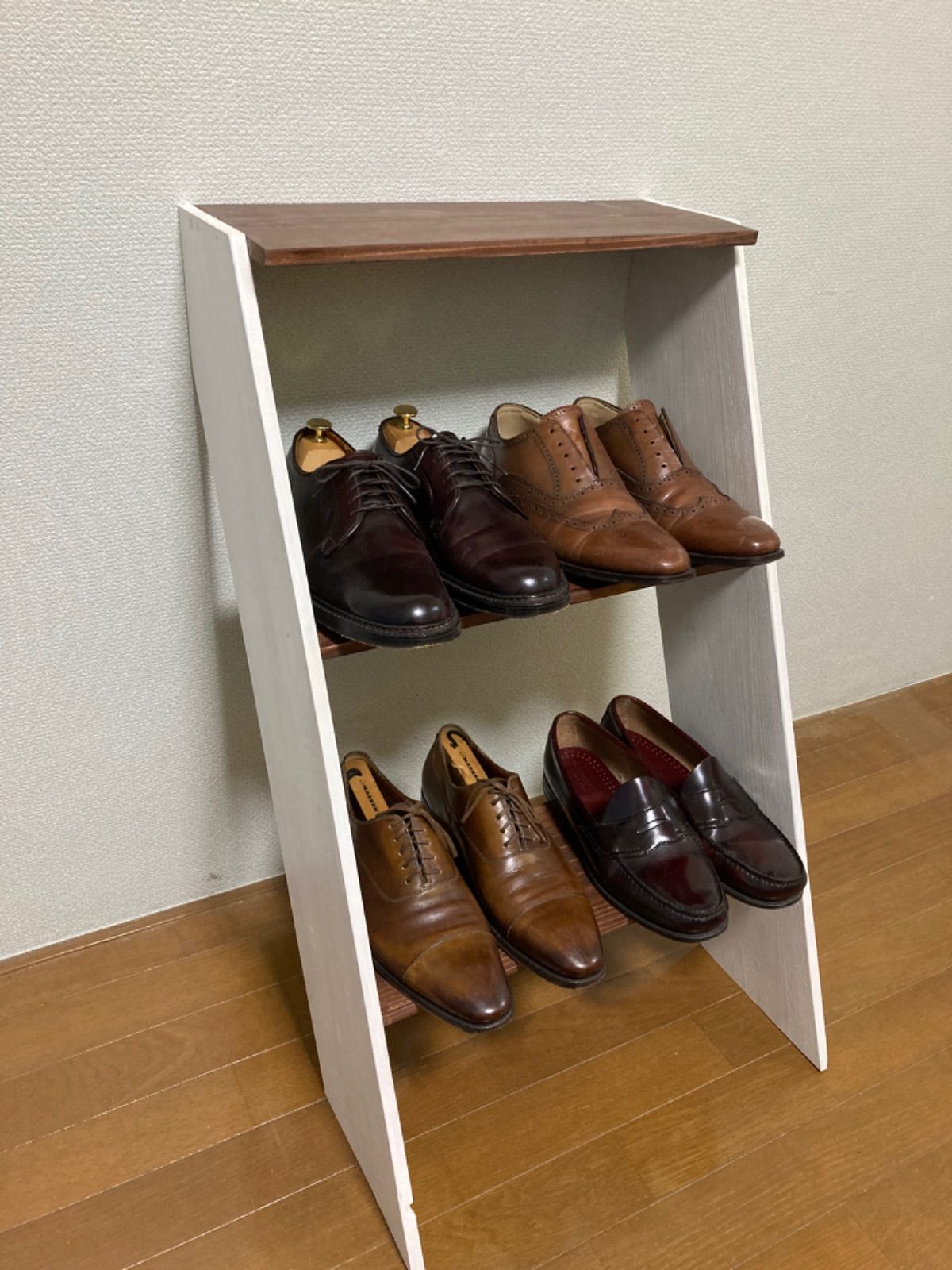 STAIRS SHELF 】ステアーズシェルフ 棚 杉材 アンティーク - お役立ち