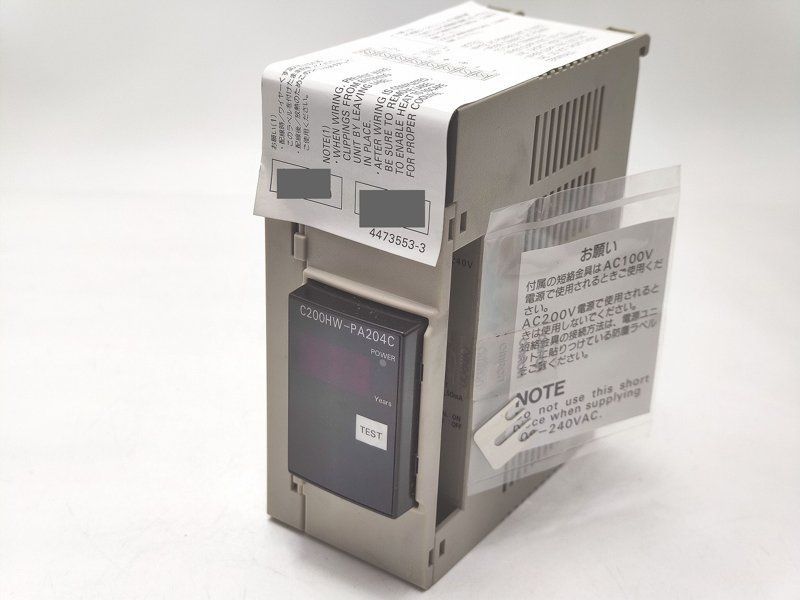 箱なし 中古か未使用か不明 オムロン C200HW-PA204C OMRON - 土日祝は