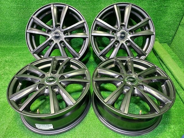 社外 Weds ニルバーナ 15ｲﾝﾁ 6J 5穴 4本 114.3 43