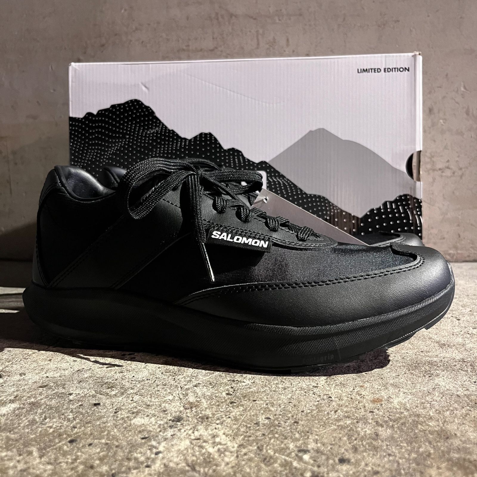 COMME des GARCONS 22ss ×SALOMON SR90 FOR CDG BLACK 
