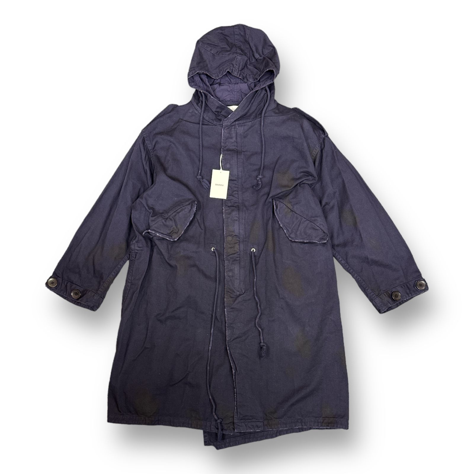 未使用品 ダイリク DAIRIKU 23SS Vintage Wash Mods Coat ヴィンテージ 