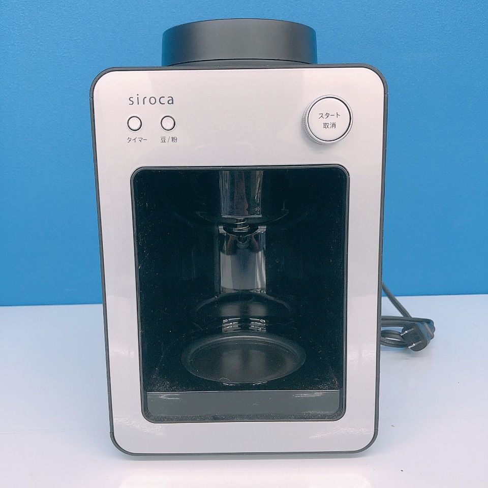 siroca SC-A351 SILVER シロカ　コーヒーメーカー　未使用 楽天市場】siroca コーヒーメーカ sca351の通販