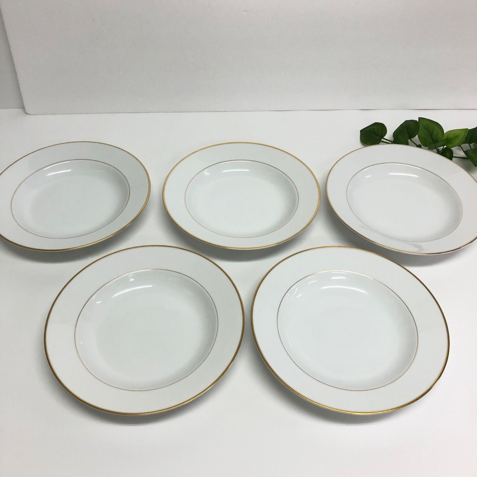 東洋陶器 TOTO製 プレート＆ボウルセット 9枚 食器 お皿 セット金彩