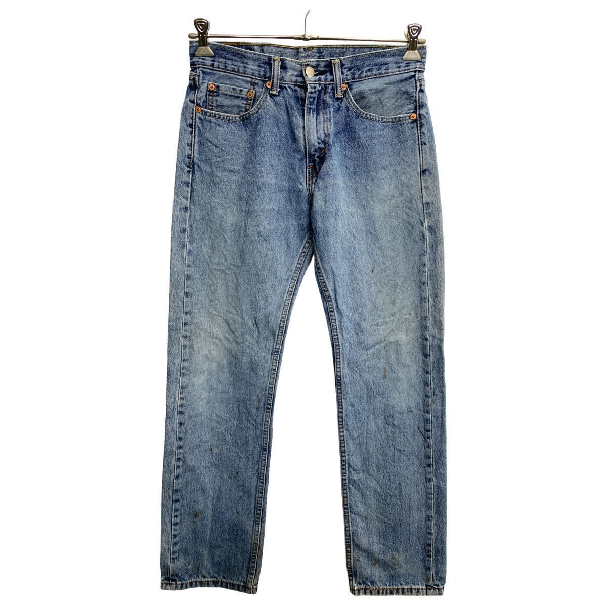 Levi's 505 デニムパンツ W30 リーバイス レギュラーフィット ブルー コットン 古着卸 アメリカ仕入 2312-798