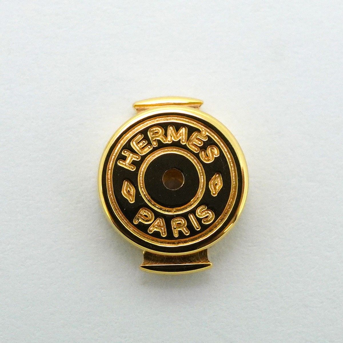 5jcb0598】エルメス ピアス Hキューブ カージュドアッシュ GP