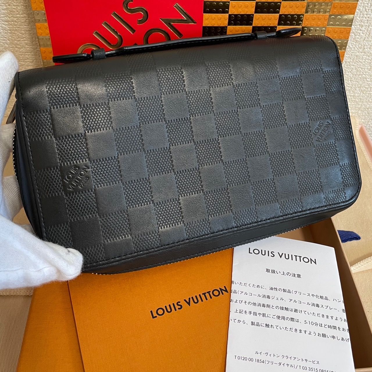 極上美品】 ルイヴィトン ダミエ ジッピーウォレット 【公式通販】