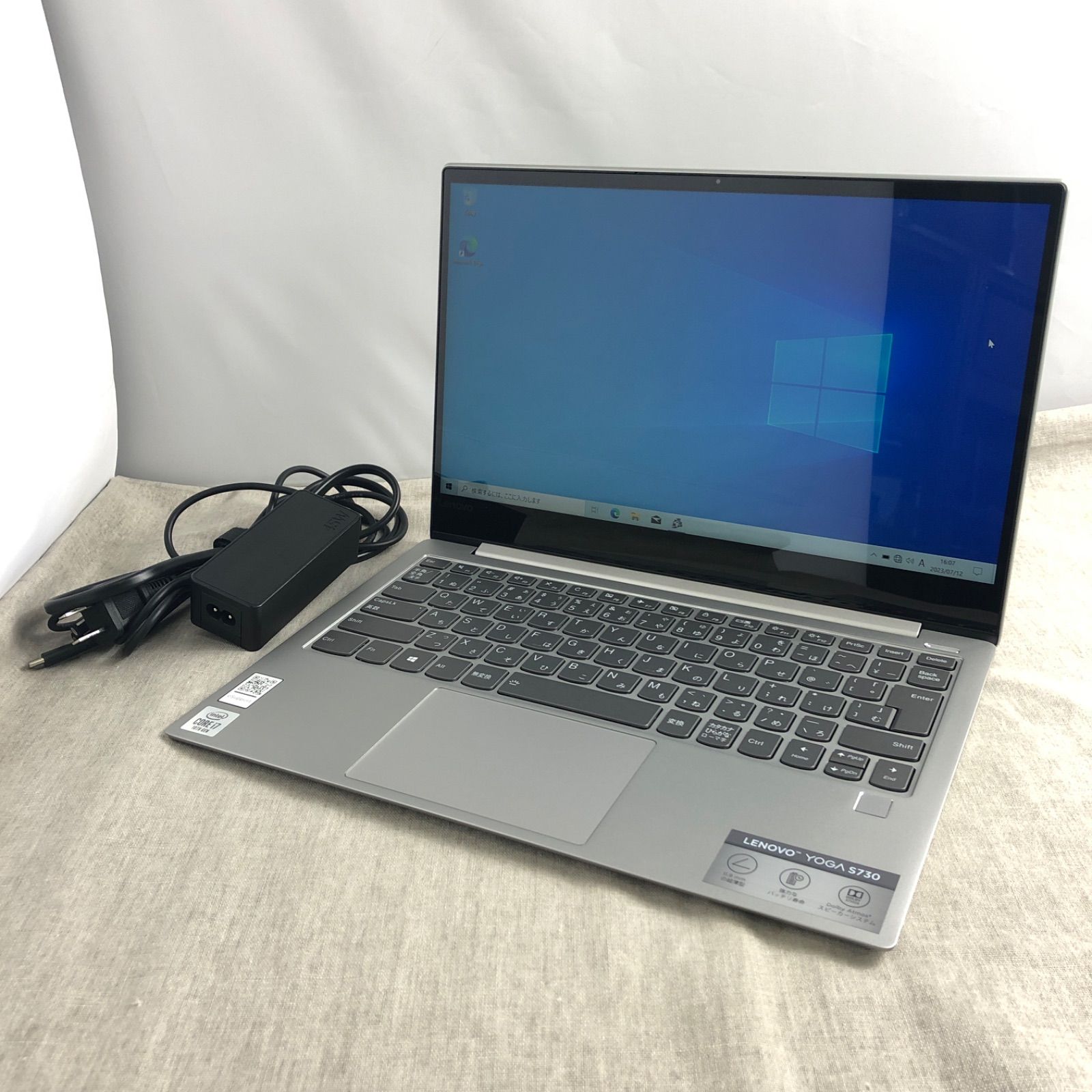 Lenovo yoga S730 i7代10世代SSD1024GB フルHD Lenovo yoga S730 i7代10世代SSD1024GB メモリ8GBフルHD 超薄型軽量