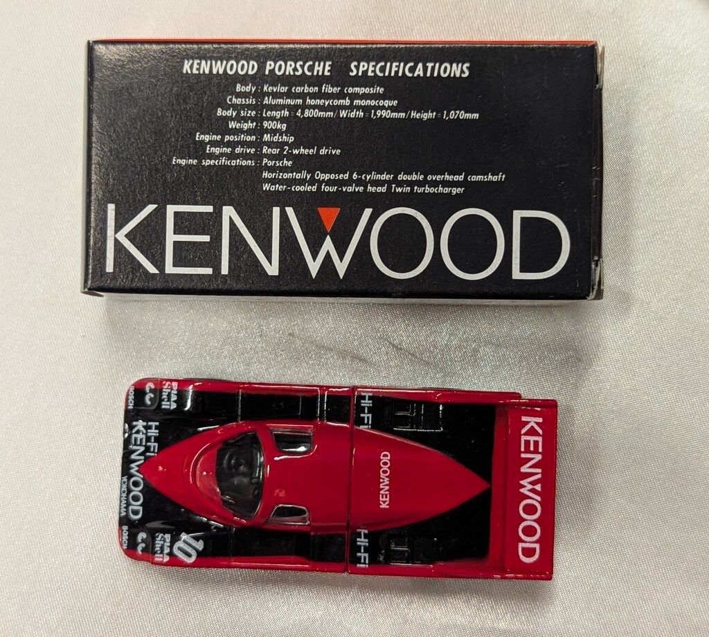 トミー トミカ ガリバー特注 ガリバー5周年 PORSCHE956 KENWOOD 10 116-1-4