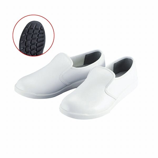 ハイグリップ作業靴 白 30cm H-800(008665-015) ハイグリップ作業靴 白 30cm H-800(008665-015)