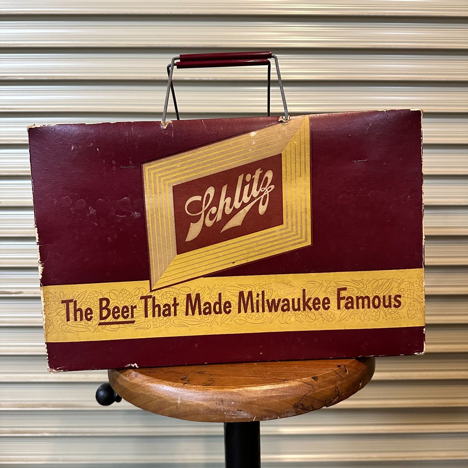 1952年 Schlitz Picnic Cooler Box