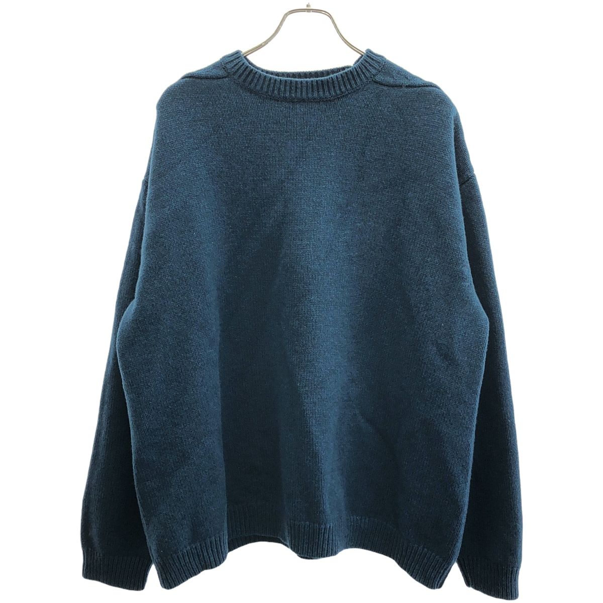 STUDIO NICHOLSON スタジオ ニコルソン 23AW 5GG GUERNSEY JUMPER ニットセーター SNM-377 ブルー M