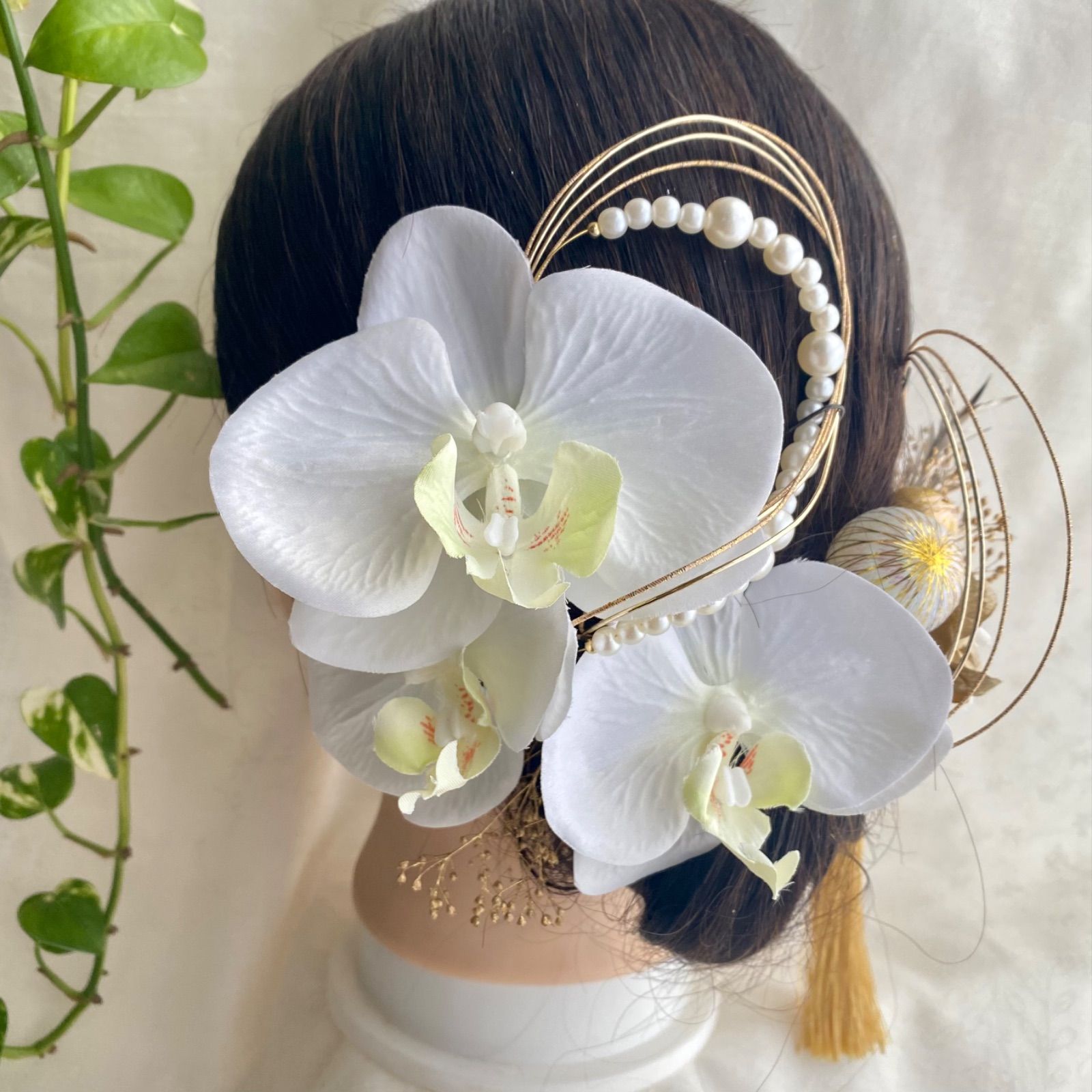 髪飾り Uピン オリジナル 七五三 結婚式 ウエディング 本物の花プリザーブド 髪飾り Uピン オリジナル 七五三 結婚式 ウエディング 本物の花