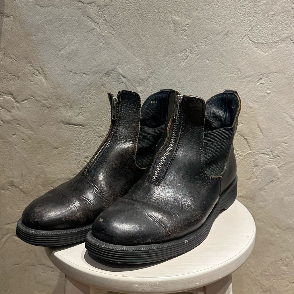 COMME des GARÇONS サイドゴアブーツ 白黒 楽天市場】COMME des GARCONS（サイドゴア｜ブーツ）：メンズ靴