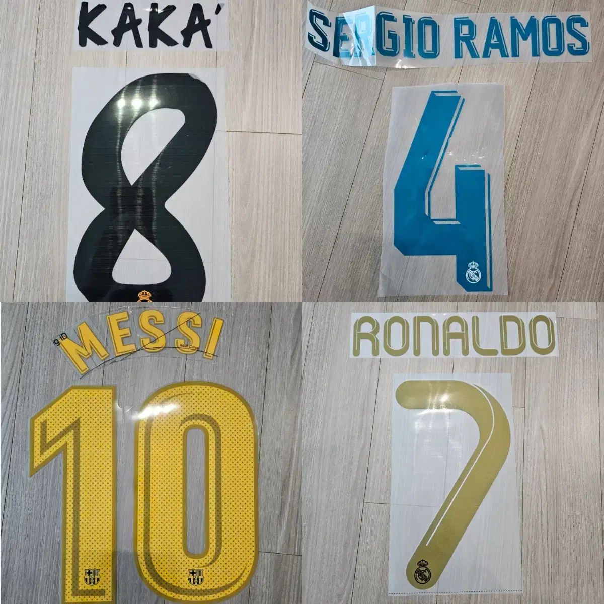 MESSI メッシ ラモス カカ オフィシャル マーキング 販売
