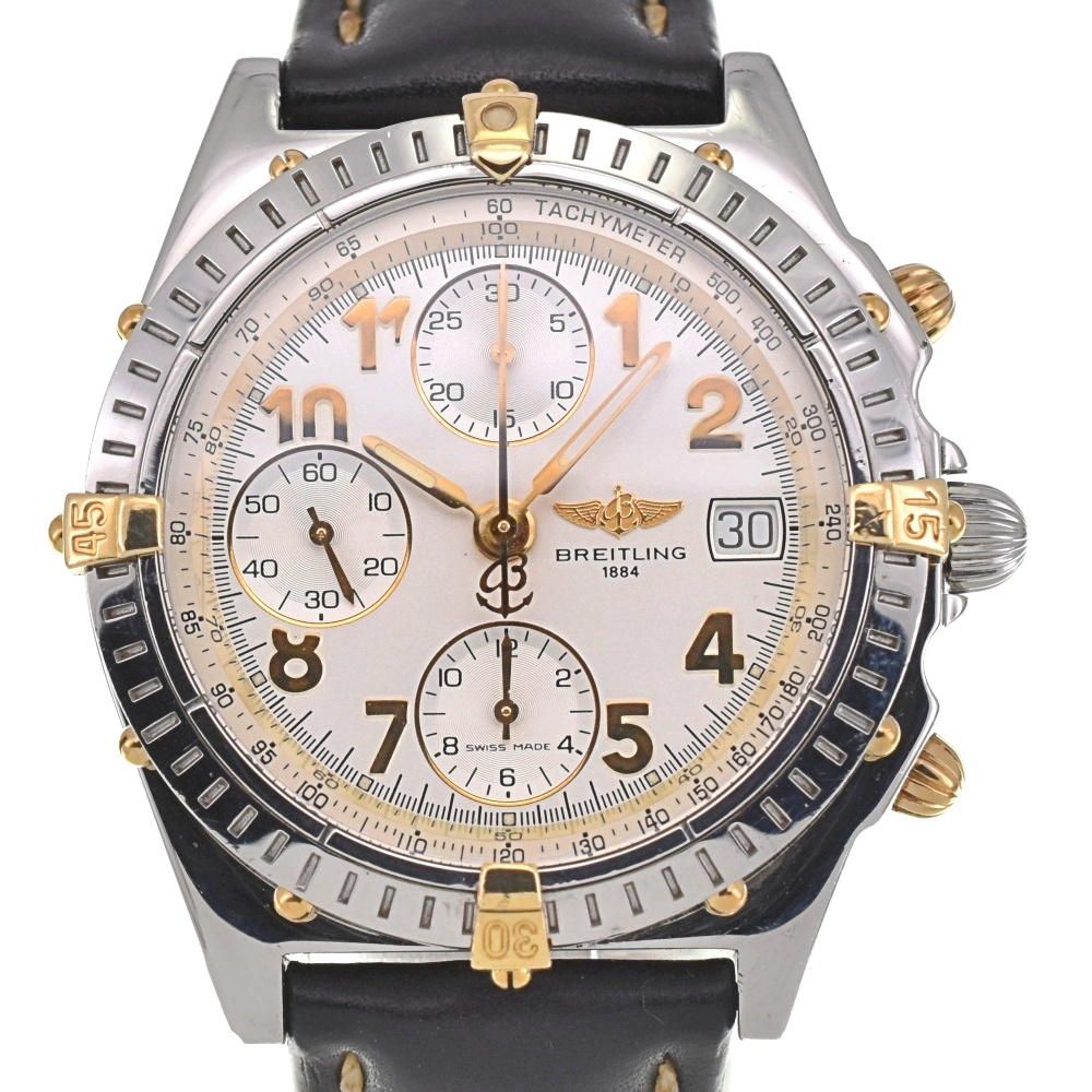 ブライトリング BREITLING B13050.1 クロノマット ビコロ  デイト 自動巻き メンズ良品 L#137453
