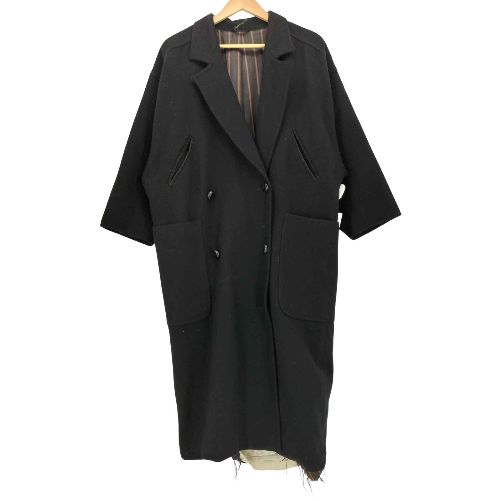 カシミヤ混 MARELLA チェスターコート ダブルブレスト マックスマーラ カシミヤ混 MARELLA チェスターコート ダブルブレスト マックス