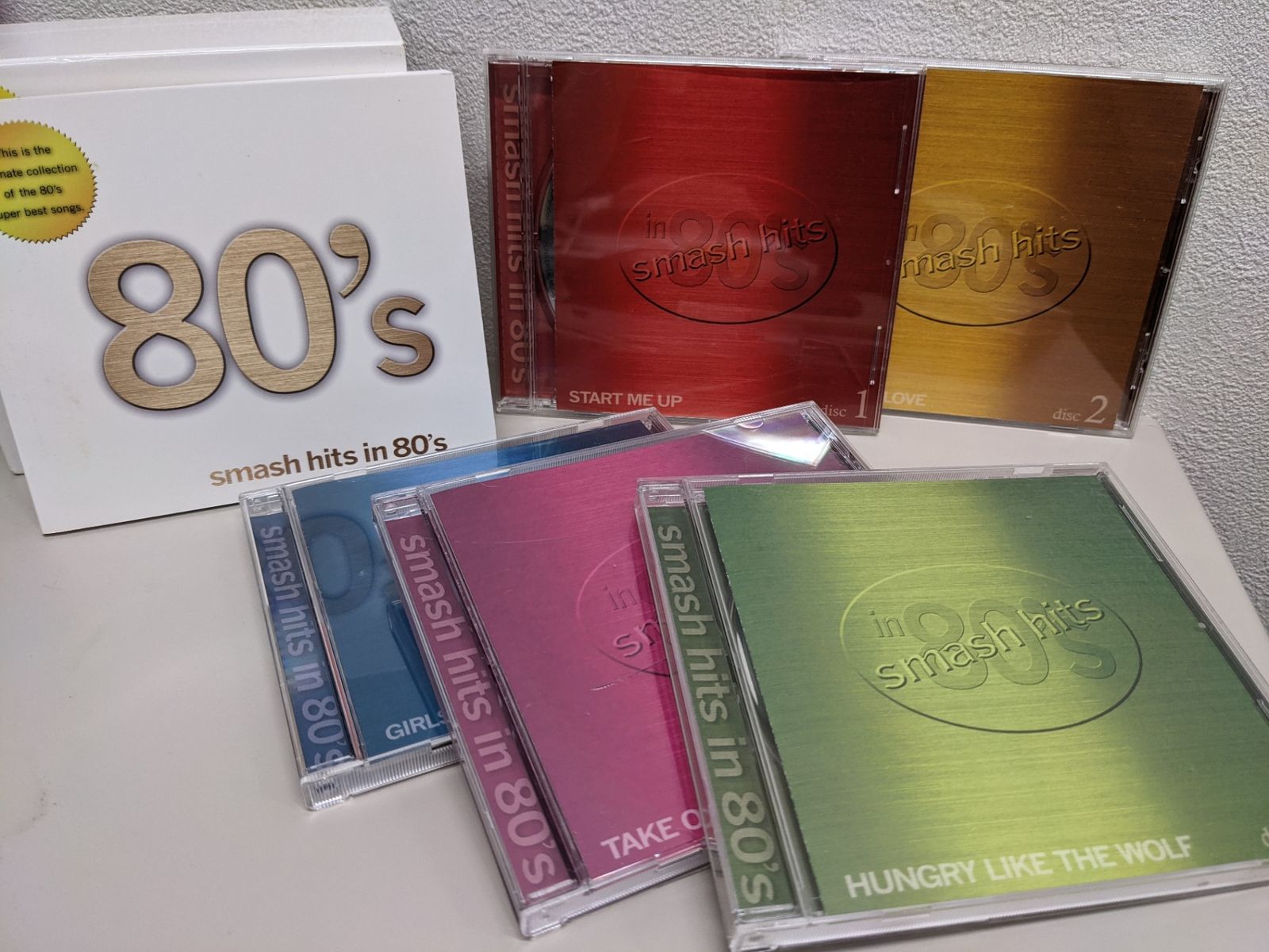 美品☆ 洋楽CD オムニバス smash hits in 80's CD5枚組 BOX付き - メルカリ