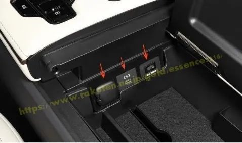 レクサス LM500h 用 センターアームレスト収納ケース 小物入れ 内蔵ボックス 1P