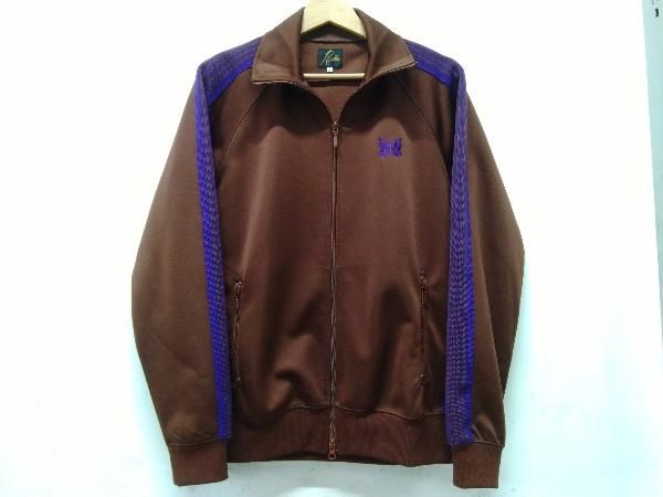 NEEDLES FK192 Track Jacket-Poly Smooth トラックジャケット ジャージ メンズ Sサイズ ブラウン 日本製 -  メルカリ