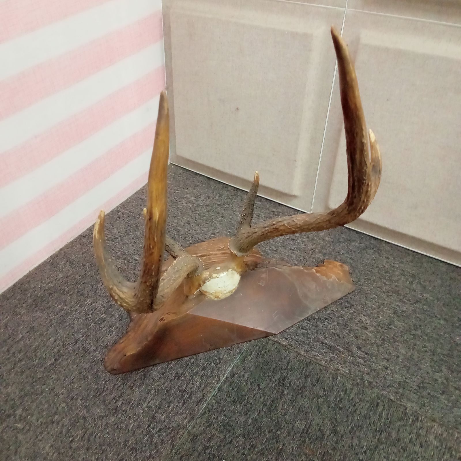 ◯ 鹿の角 刀掛け 置き物 レトロ アンティーク 美術品 - メルカリ