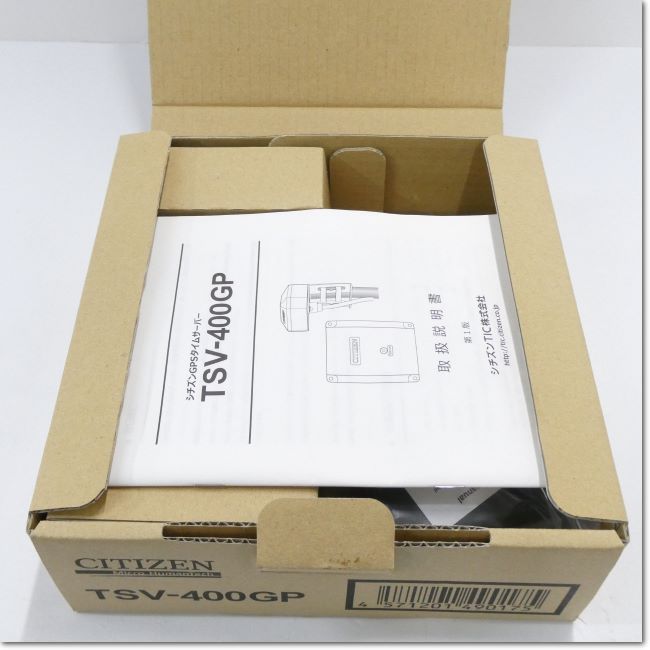 CITIZEN シチズン GPSタイムサーバー TSV-400GP-最大半額