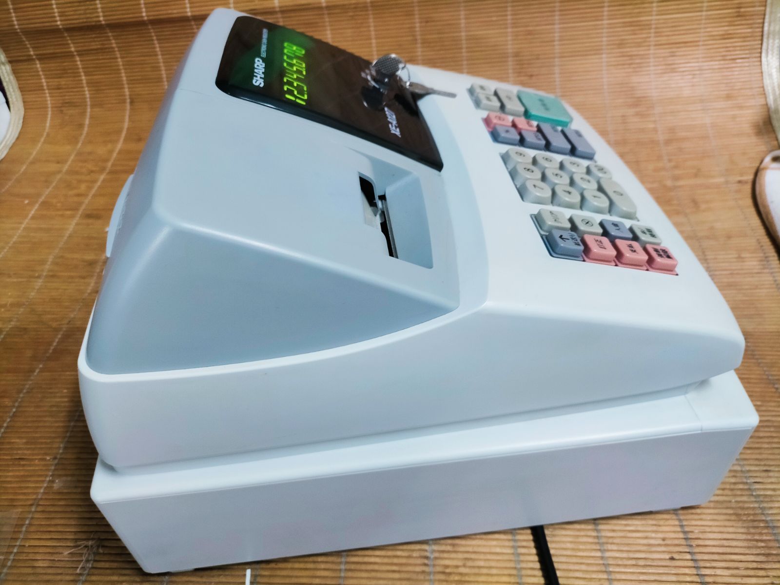 SHARP レジスター XE-A127 シャープ SHARP 電子レジスター XE-A127 店舗用品 レジ 業務用