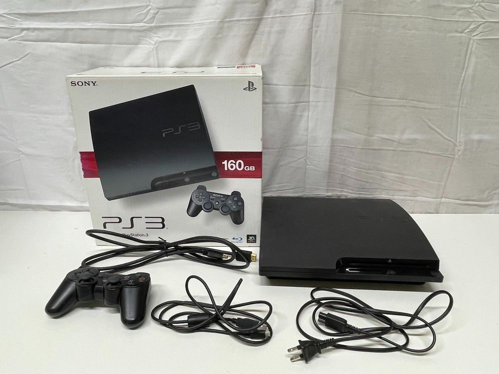 SONY PS3 PlayStation3 チャコール ブラック 160GB ゲーム機