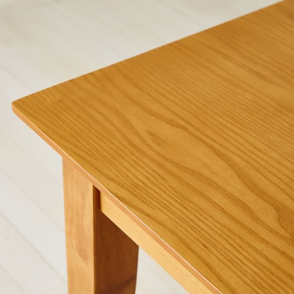 ダイニングテーブルマーチ 約幅115cm ライトブラウン 組立式 代引不可