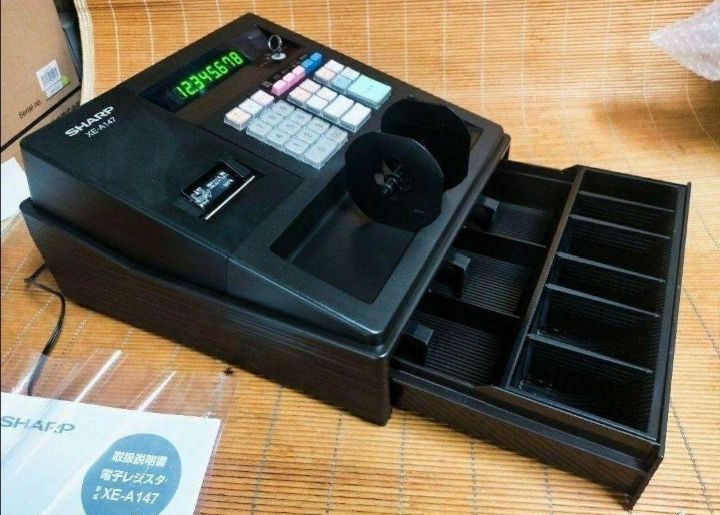 シャープレジスター XE-A147PC連携 フル設定無料 621666