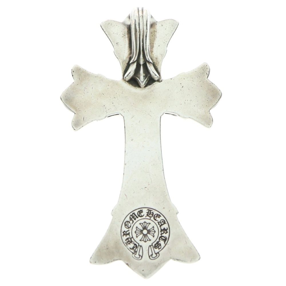CHROME HEARTS クロムハーツ DBL CH CRS LG ラージ ダブルCHクロスペンダントトップ シルバー BCA246